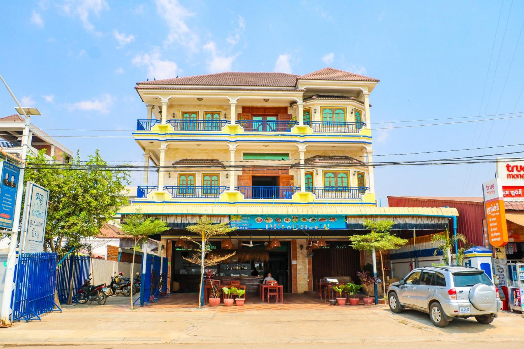 Le Tonle Hotel Kratie Bagian luar foto